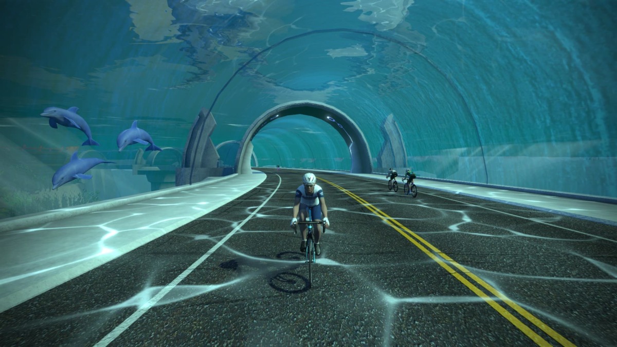 ゲームPCでワトピアの海底トンネルがド表示されるかを紹介する画像